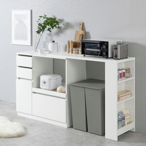 キッチンカウンター 120 伸縮 間仕切り 収納 棚 奥行40 キッチンカウンター収納 キッチンカウンター下収納 食器棚 ロータイプ おしゃれ 韓国 キッチンラック