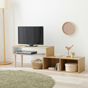 テレビ台 ローボード 伸縮 120 おしゃれ テレビボード コーナー 収納 北欧 TV台 ロータイプ テレビラック 小さい AVラック テレビ棚 木目調 韓国 一人暮らし