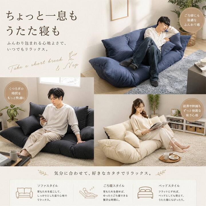 楽天市場】【20日限定！ポイント最大6倍】 ソファ 2人掛け 肘付き ロー