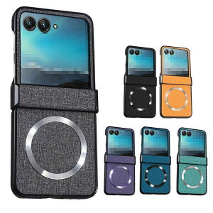 Moto Razr 50/50s P[X Razr 50 Ultra LoX Qi[d CX[d Ή wʃP[X Motorola g[ [U[50 / 50 E
