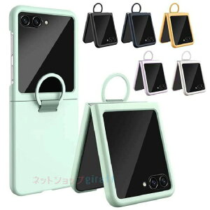 Galaxy Z Flip6 P[X ϏՌ Jo[ ܂肽݌^  h~ Ў葀  Ot TufBXvCtیtB 