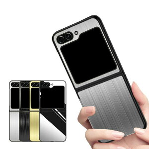 Galaxy Z Flip5 P[X Jo[ ܂肽݌^ ^ Samsung TX MNV[ Z tbv5 X}zP[X  lC X}zJ