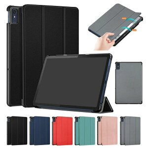 Lenovo TAB7 ケース オートスリープ 機能付き 10.6インチ 手帳型 カバー PUレザー スタンド機能 レノボ タブ7 衝撃吸収 シンプル おしゃ