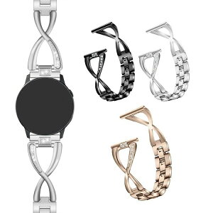 GARMIN Venu Sq/Sq Music/Sq Music emm i 交換バンド ステンレス ベルト エレガント かわいい きらきら ラインストーン 時計ベルト 20mm