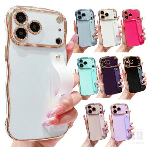 iPhone17 P[X Jo[ 17 Air/17 Pro/17 Pro Max EF[u g^ Ȃ݂Ȃ g bL TPU \tgP[X X^h@\  xg