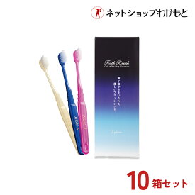 超得10箱セット アバンビーズ歯科医院用歯ブラシ(3本セット) × 10箱 通常￥10,500≪送料無料/歯ぐきに優しい/先細ヘッド/わかもと/わかもと製薬/通販限定/歯周ポケット/歯垢/歯科医院用/丸形グリップ/毛先細い/オーラルケア/こだわり歯ブラシ≫【わかもと製薬公式ショップ】