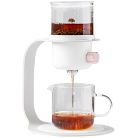 コーヒーサーバー ドリップコーヒーサーバー ハンドドリップコーヒーサーバー お茶メーカー コーヒーポットとティーポットの2合1 耐熱、耐寒性