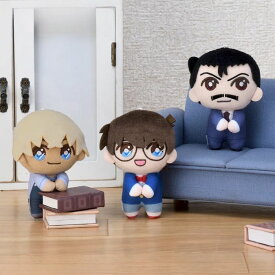 名探偵コナン ぴょこともマスコット コナン＆小五郎＆安室（EX）全3種 江戸川コナン 毛利小五郎 安室透 約10cm