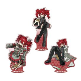 重音テト　描き下ろしアクリルスタンド（全3種セット）　（SV,通常,白衣）約15cm