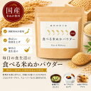 即日発送 ほんまでっかTVで紹介! ぬかのめぐみ 食べる 米ぬかパウダー 国産 100g