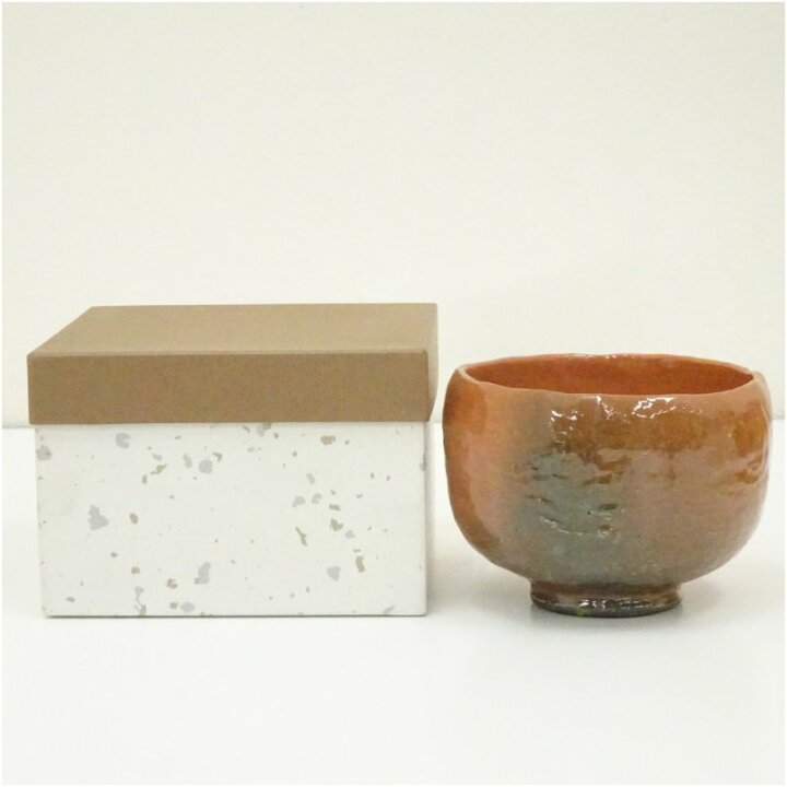楽天市場】【中古】【茶道具】作家物 赤楽茶碗（箱付）茶道 抹茶 