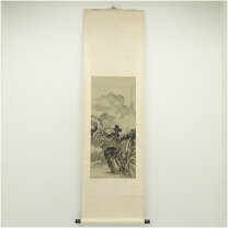 楽天市場】水墨画掛軸中古の通販