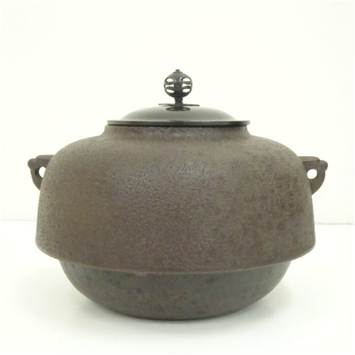 楽天市場】【中古】【茶道具】釜師 人間国宝 高橋敬典造 唐銅鬼面風炉 