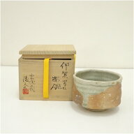 【中古】【セール50%オフ】【茶道具】伊賀焼　西山窯　三代　坂本俊人造　四方口茶碗（共箱） 茶道 抹茶 …