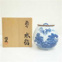 楽天市場】染付水指 茶道具の通販
