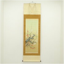 楽天市場】茶道具掛軸梅（掛軸｜アート・美術品・骨董品・民芸品 