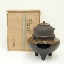 楽天市場】唐銅鬼面風炉の通販