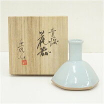 楽天市場】花器 青磁の通販