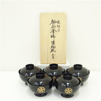 楽天市場】汁椀 木箱 5客の通販