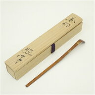 【中古】【セール45%オフ】【茶道具】照造　折り鶴金蒔絵竹茶杓（共箱） 茶道 茶道具 おしゃれ 抹茶 茶し…