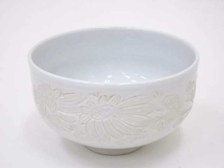楽天市場】【中古】【茶道具】出石焼 小嶋昇山造 白磁茶碗【送料無料 