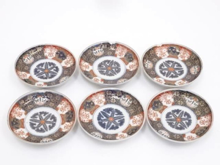 楽天市場 陶芸 陶器 明治期 伊万里焼 染錦小皿6客 送料無料 中古 食器 器 おしゃれ かわいい 骨董 取り皿 醤油皿 料理 アンティーク インテリア レトロ 雑貨 お茶道具 着物のネットショップ圭
