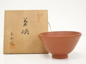 【中古】【ポイント5倍+スーパーSALE55%オフ】【茶道具】作家物　常滑焼　茶碗【送料無料】[中古 茶道 抹茶 茶道具 おしゃれ 抹茶茶碗 抹茶碗 和食器 レトロ 茶器 茶わん 骨董 茶会 茶の湯]