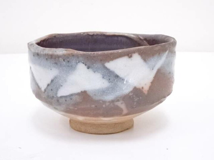 楽天市場】【中古】【茶道具】松本祐利（日月山人）造 鼠志野茶碗  