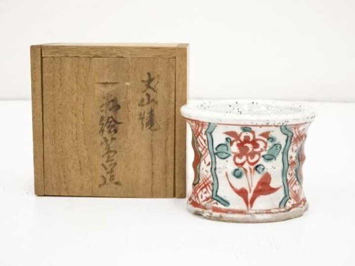 楽天市場】【中古】【茶道具】犬山焼 赤絵蓋置（箱付）【送料無料】蓋 