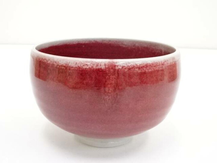 楽天市場】【中古】【茶道具】叶敏造 辰砂茶碗（共箱）【送料無料 