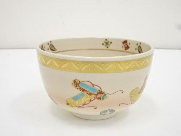 市場 サマーセール40 オフ 抹茶 茶道 中古 橋本紫雲造 おしゃれ 京焼 共