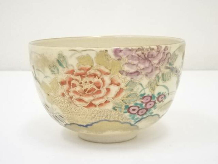 P517P602 2点！！宮本翠浩造』『乾山写雲錦文』抹茶碗共箱茶道具 