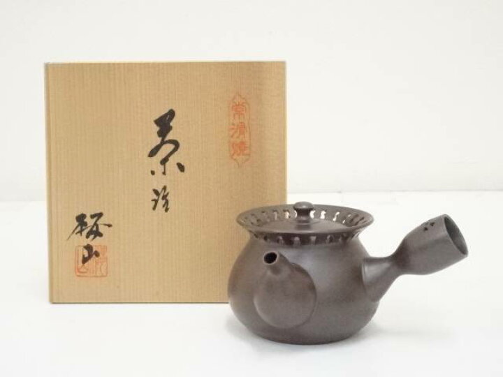 楽天市場】【中古】【煎茶道具】常滑焼 桜山造 紫泥茶注（共箱）【送料 