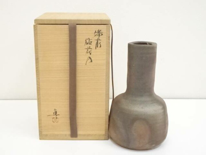 楽天市場 華道 備前焼 中村真造 砧花入 共箱 送料無料 中古 花入れ 茶道 茶道具 花瓶 花器 おしゃれ フラワーベース 道具 茶室 華道 華道具 インテリア Hnir 長月 9月 神無月 10月 秋 お茶道具 着物のネットショップ圭