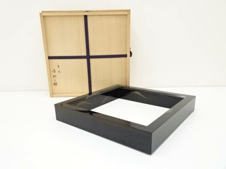 楽天市場】【中古】【茶道具】上杉満樹造 遠山蒔絵炉縁（共箱）【送料 