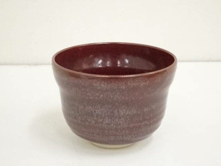 楽天市場】【中古】【茶道具】京焼 晄山 柿天目釉茶碗（共箱）【送料 