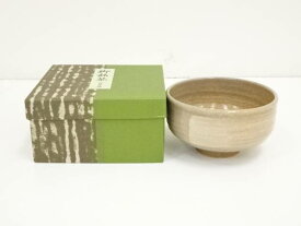 【中古】【茶道具】赤膚焼　大塩正人造　茶碗（箱付）【送料無料】