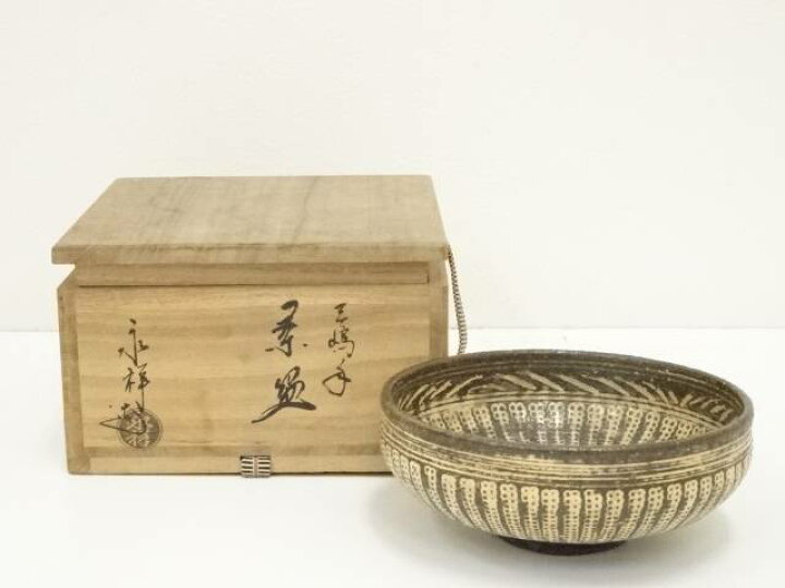 楽天市場】【中古】【茶道具】藤井永祥造 三嶋手茶碗（共箱）【送料 