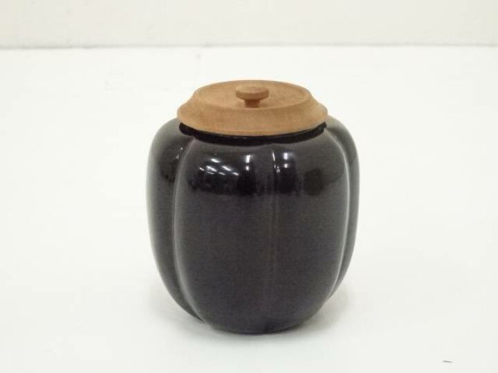 楽天市場】【中古】【茶道具】中村宗悦造 如心斎好阿古陀茶入 