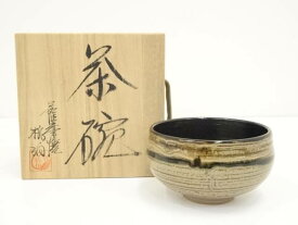 【中古】【茶道具】薩摩焼　桂木桃伯造　茶碗（共箱）【送料無料】