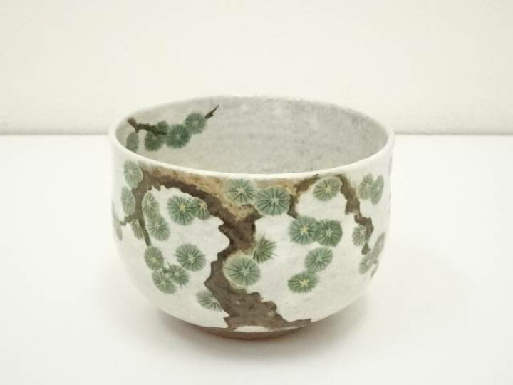 楽天市場】【中古】【茶道具】須山昇華造 色絵松の絵茶碗（共箱 