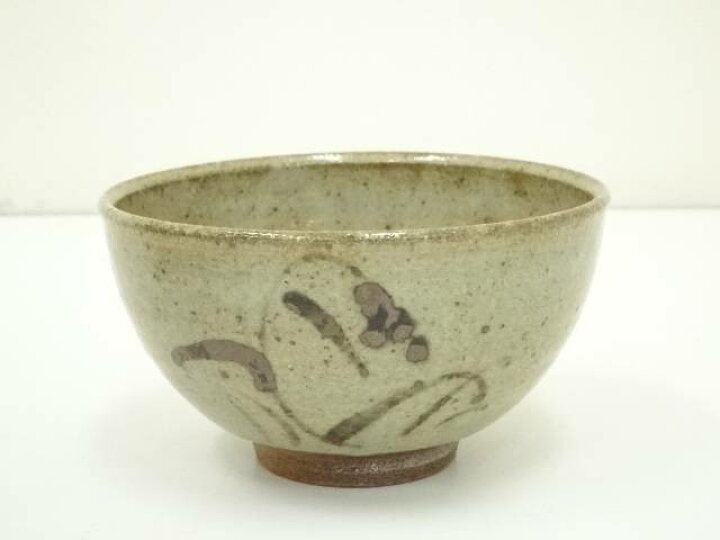 楽天市場】【中古】【茶道具】唐津焼 井上東也 鏡山窯造 絵唐津茶碗 