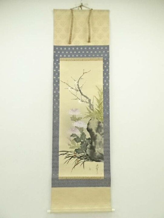 楽天市場】【中古】【スーパーSALE40%オフ】【書画】寿峰筆 四君子 