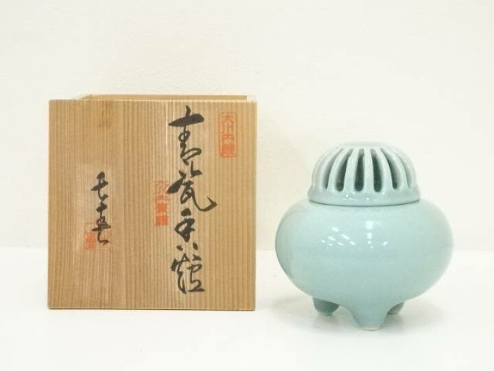 楽天市場】【中古】【香道】大川内焼 小笠原長春造 青磁香炉（共箱 
