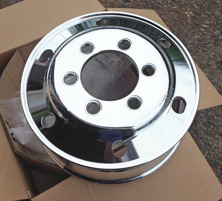 楽天市場】国産アルミホイールトラック・ダンプ・中型車用サイズ19.5  