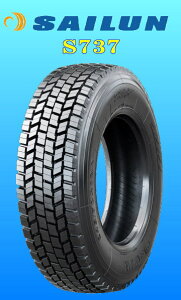 SAILUN�i�T�C�����jS737�g���b�N�E�_���v�E��^�ԗp�T�C�Y11R22.5 16P