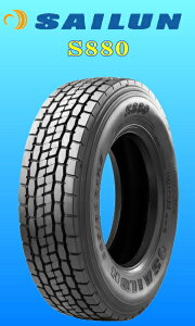 SAILUN�i�T�C�����jS880�g���b�N�E�_���v�E��^�ԗp�T�C�Y265/70R19.5�@16P