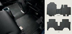 スズキ suzuki 純正 スペーシアベース MK33V 令和4年8月〜 GF XF フロアマット(トレー) 1台分(フロント+リヤ)セット 75901-56U30