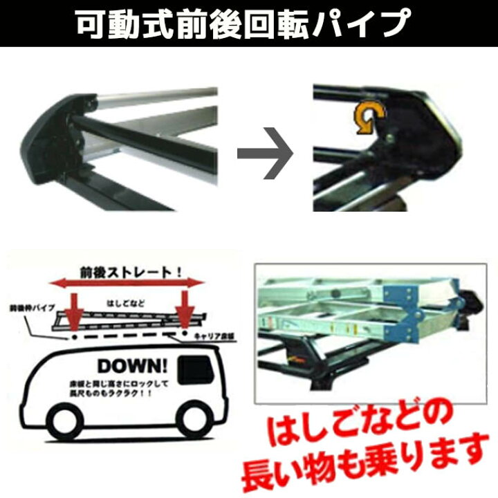 楽天市場】エブリィ DA64V DA64W スズキ ハイルーフ(全高187/188cm 