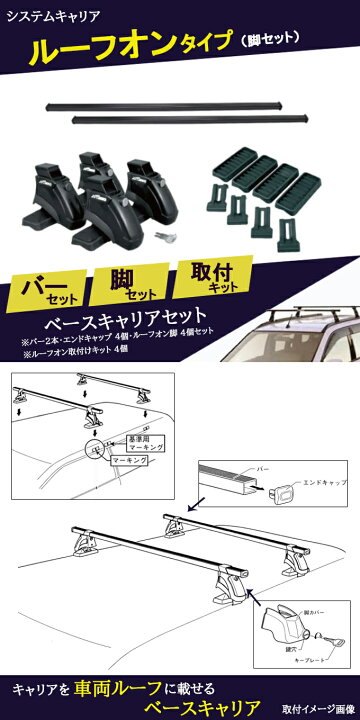 楽天市場】トヨタ ヴァンガード A33W ACA38W(ルーフレール無車専用 